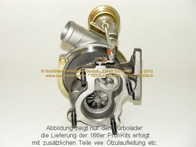 LADER AUFLADUNG SCHLÜTTER TURBOLADER 16600580 9
