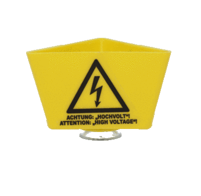 Vorschau Warnschild, elektrische Spannung Ansicht 7