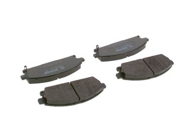 Remblokken set Voor (met montage-instructie), past: NISSAN PATHFINDER II, QUEST, TERRANO II, X-TRAIL I 2.0-3.5 10.92-