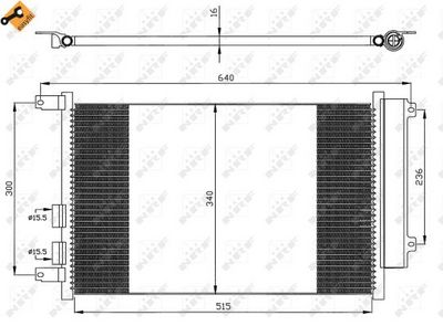 Condenser, air conditioning 35499