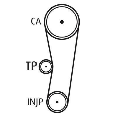 SET POMPA APA + CUREA DINTATA VALEO 614523 1
