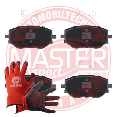 Zestaw klocków hamulcowych, hamulce tarczowe MASTER-SPORT GERMANY 13046038902N-SET-MSP