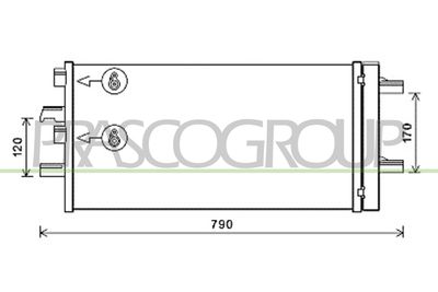 CONDENSATOR CLIMATIZARE PRASCO MN312C001