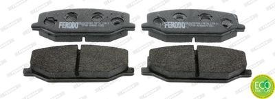 Комплект тормозных колодок, дисковый тормоз FERODO FDB396 для SUZUKI SUPER