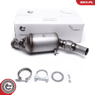 Filtr sazových částic, výfukový systém SKV 62SKV501