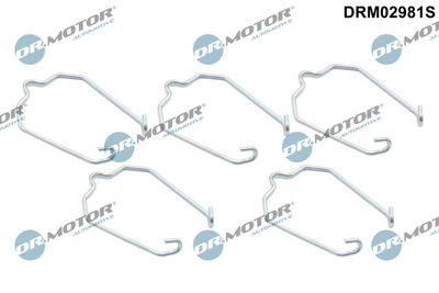 Opaska mocująca, przewód powietrza doładowującego DR.MOTOR AUTOMOTIVE DRM02981S