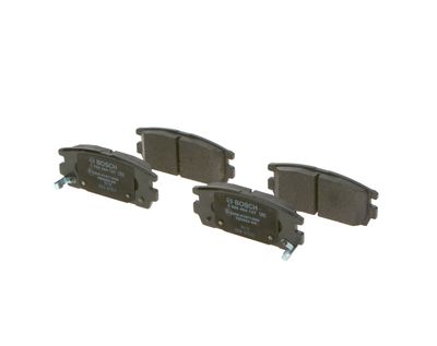 Remblokken set Achter , past: HYUNDAI TERRACAN 2.5D/2.9D/3.5 11.01-12.06