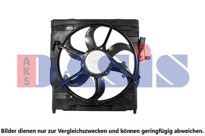 AKS DASIS 058117N Вентилятор системы охлаждения двигателя  для BMW X5 (Бмв X5)