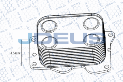 RADIATOR ULEI ULEI MOTOR JDEUS M4121141