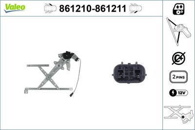 FENSTERHEBER VALEO 861211
