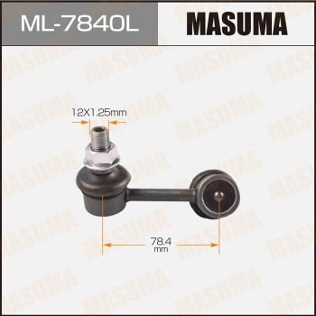 Тяга / стойка, стабилизатор MASUMA ML-7840L для MITSUBISHI PAJERO