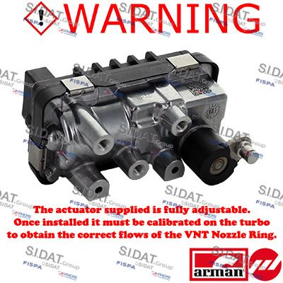 Клапан регулирования давления нагнетателя SIDAT 48.1075AS для FORD C-MAX
