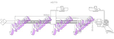 KAWE H5779 Тормозной шланг для FORD ESCORT V (AAL, ABL) 1.8 XR3i 16V 4x4 KAWE H5779 Тормозной шланг для FORD ESCORT V (AAL, ABL) 1.8 XR3i 16V 4x4