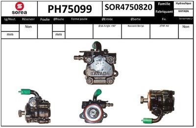 HYDRAULIKPUMPE LENKUNG EAI PH75099