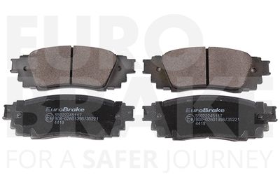 Комплект тормозных колодок, дисковый тормоз EUROBRAKE 55022245117 для LEXUS UX