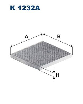 Filter, cabin air K 1232A