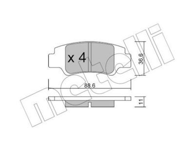 SET PLACUTE FRANA FRANA DISC
