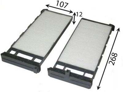 Фильтр, воздух во внутренном пространстве JS ASAKASHI AC203SET для NISSAN MAXIMA