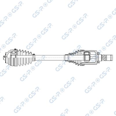 полуоска GSP 204525OL