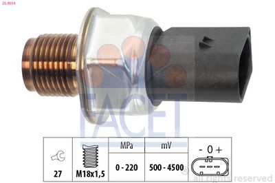 SENSOR KRAFTSTOFFDRUCK