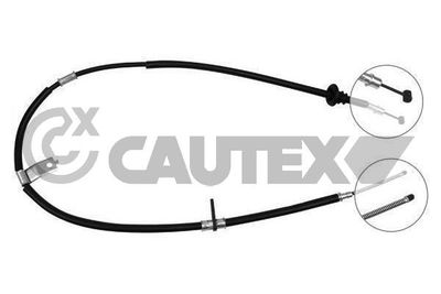 Тросик, cтояночный тормоз CAUTEX 761550 для HYUNDAI PONY