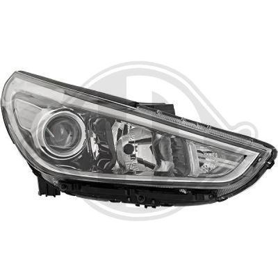 Основная фара DIEDERICHS 6837082 для HYUNDAI i30