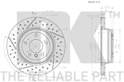DISC FRANA NK 3115106 2