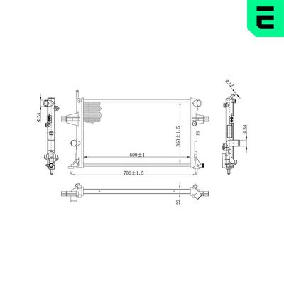 RADIATOR RACIRE MOTOR