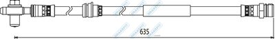 APEC Brake Hose BHO4216