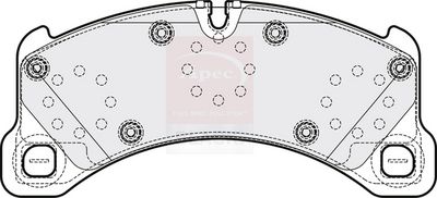 APEC Brake Pad Set, disc brake PAD2203B