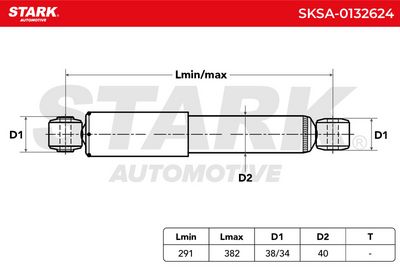 амортисьор STARK SKSA-0132624