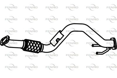 Rura wydechowa FENNO 1K0254305K