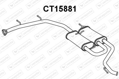 ENDSCHALLDäMPFER VENEPORTE CT15881