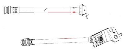 APEC Brake Hose HOS4531
