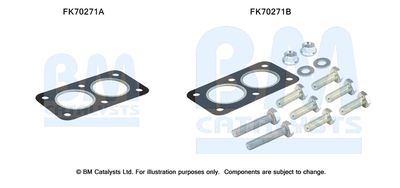 Монтажен комплект, изпускателна тръба BM Catalysts FK70271