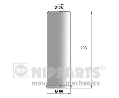 NIPPARTS N2848011 Пыльник рулевой рейки  для SUZUKI GRAND VITARA (Сузуки Гранд витара)