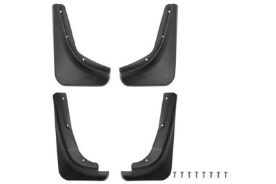 Spatlap Achter/Voor Links/Rechts (set 4 stuks.) past: JEEP CHEROKEE KL 11.13-01.18