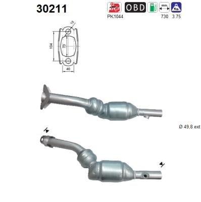 Katalizator AS 30211