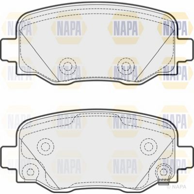 Brake Pad Set NAPA PBP7201