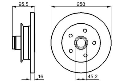 Brake Disc 0 986 478 224