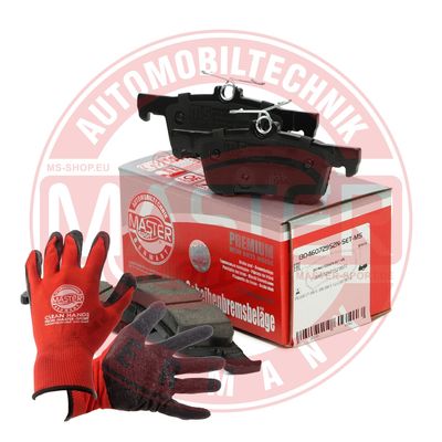 Zestaw klocków hamulcowych, hamulce tarczowe MASTER-SPORT GERMANY 13046072952N-SET-MSP