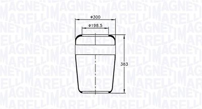 MAGNETI MARELLI Federbalg, Luftfederung
