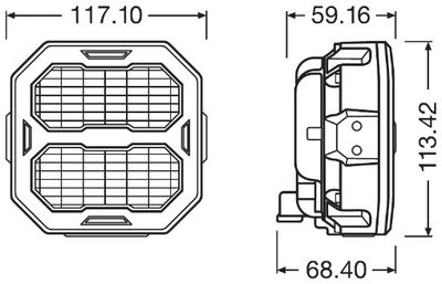 LUMINA DE LUCRU ams-OSRAM LEDPWL107FL 1