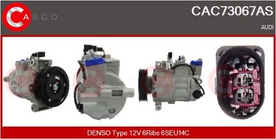 COMPRESOR CLIMATIZARE CASCO CAC73067AS