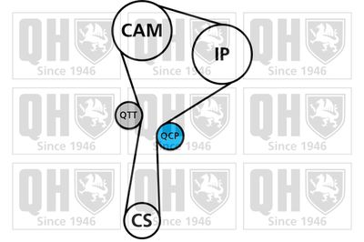 SET CUREA DE DISTRIBUTIE QUINTON HAZELL QBK874 1