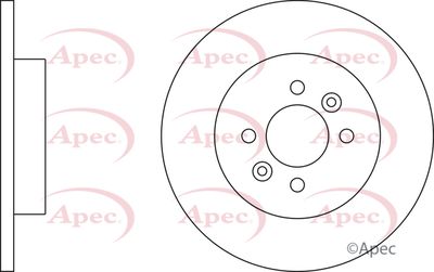 Brake Disc APEC DSK2402