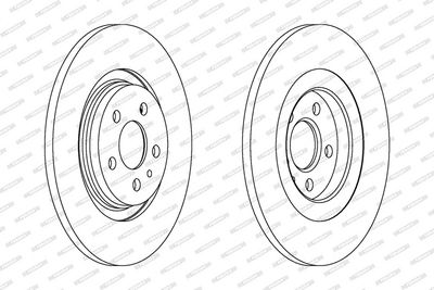 DISC FRANA FERODO DDF1181 1