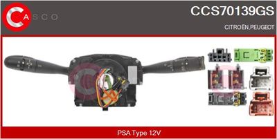 COMUTATOR COLOANA DIRECTIE CASCO CCS70139GS