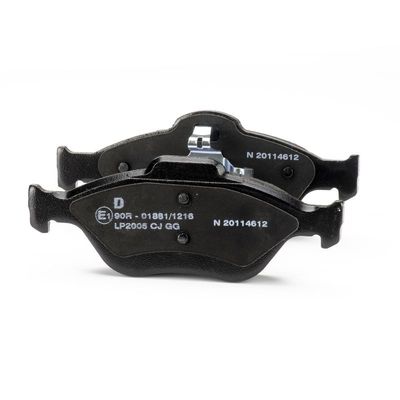 BREMSBELAGSATZ SCHEIBENBREMSE DELPHI LP2005 3