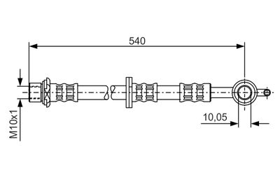 Brake Hose 1 987 476 833